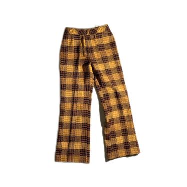 Vintage Mister Leonard Checkered Pants BELL BOTTOMS