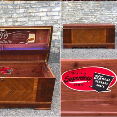 Extra-large Waterfall Cedar Chest 