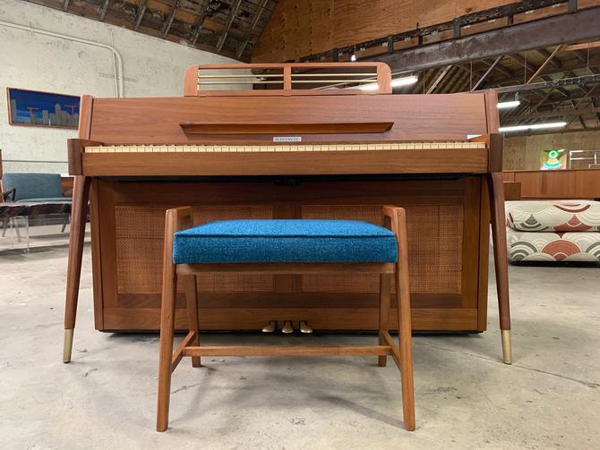 Mid century store piano bench