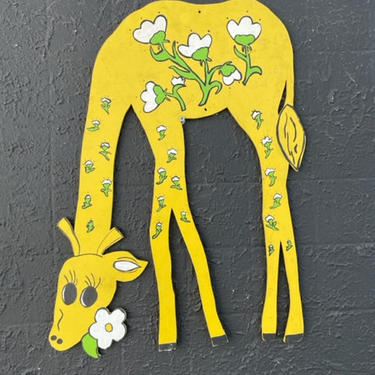 Hand Painted Giraffe