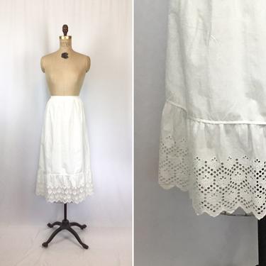 Edwardian Skirt & Petticoat
