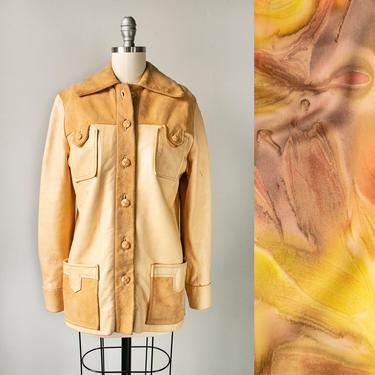 1960s Jacket Suede Buckskin XS 