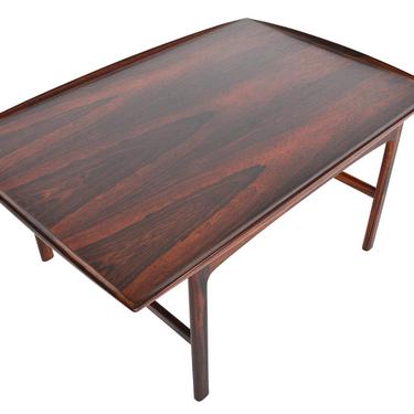 Danish Modern Mid Century Folke Ohlsson Rosewood Frisco Coffee Table 