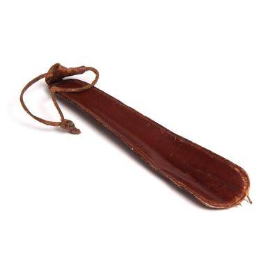 Leather Wrapped Shoe Horn