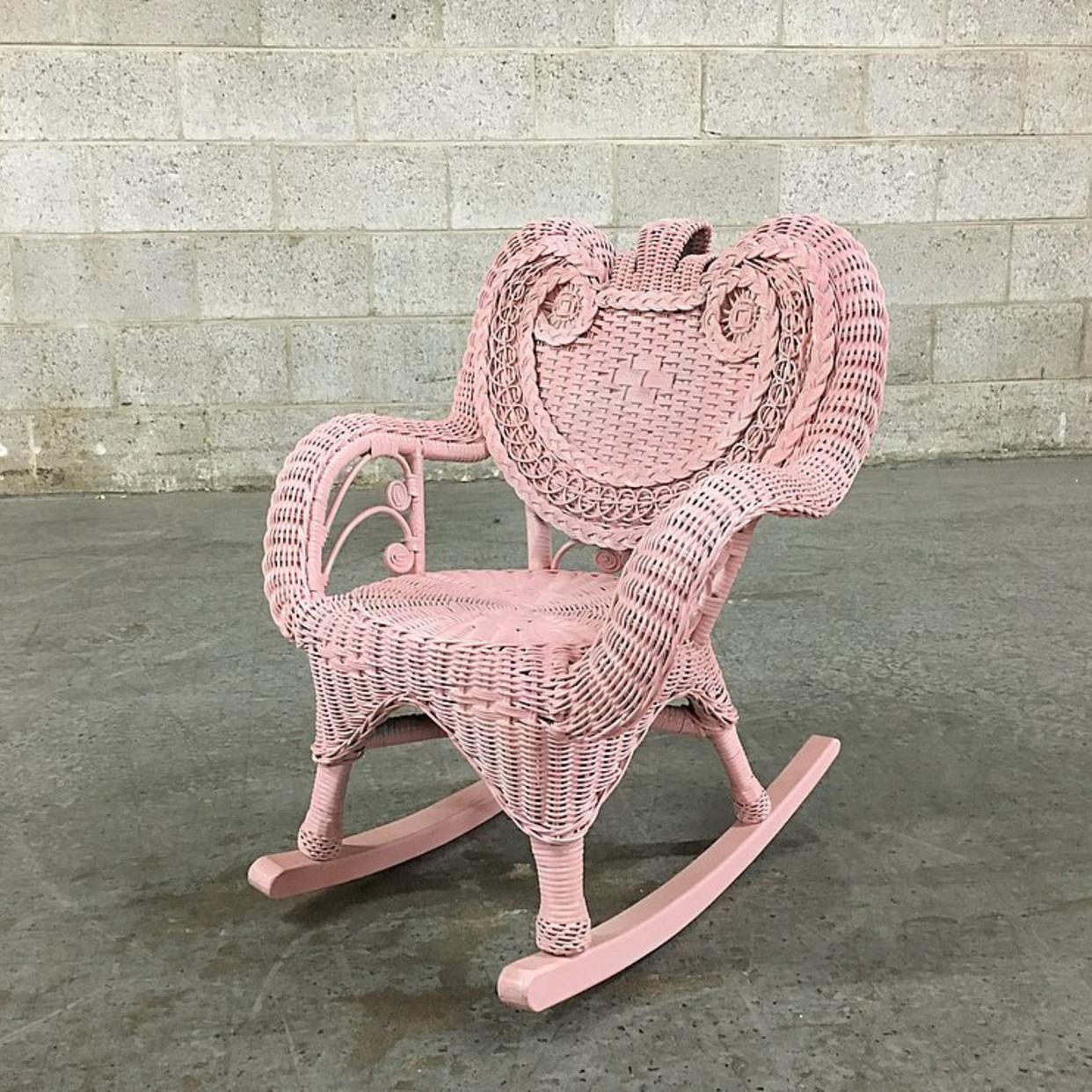 LOCAL PICKUP ONLY Vintage Rocking Chair Retro 1980s | Retrospect ...
