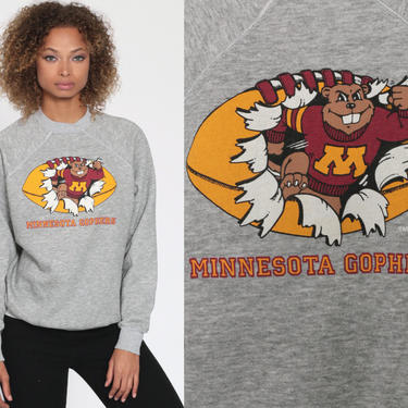 Minnesota Sweatshirt Vintage 90s Style Sports Apparel Sports 