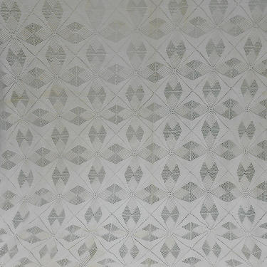 Antique Handmade Crocheted Cotton Bed Covering Table Covering 