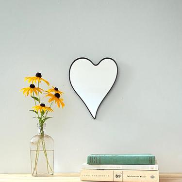 Heart Mirror No. 1 / Handmade Wall Mirror Heart Shape Art Outline Cœur Cuore Herz Valentines Day Gift 