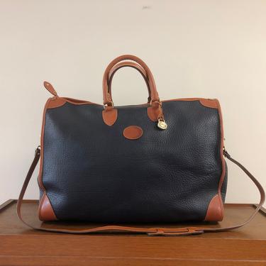 Vintage Dooney and Bourke All-Weather Leather AWL Gladstone Shopping Bag