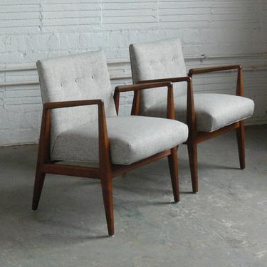 Jens Risom Armchairs for Jens Risom Design Inc. (Set of 2) 