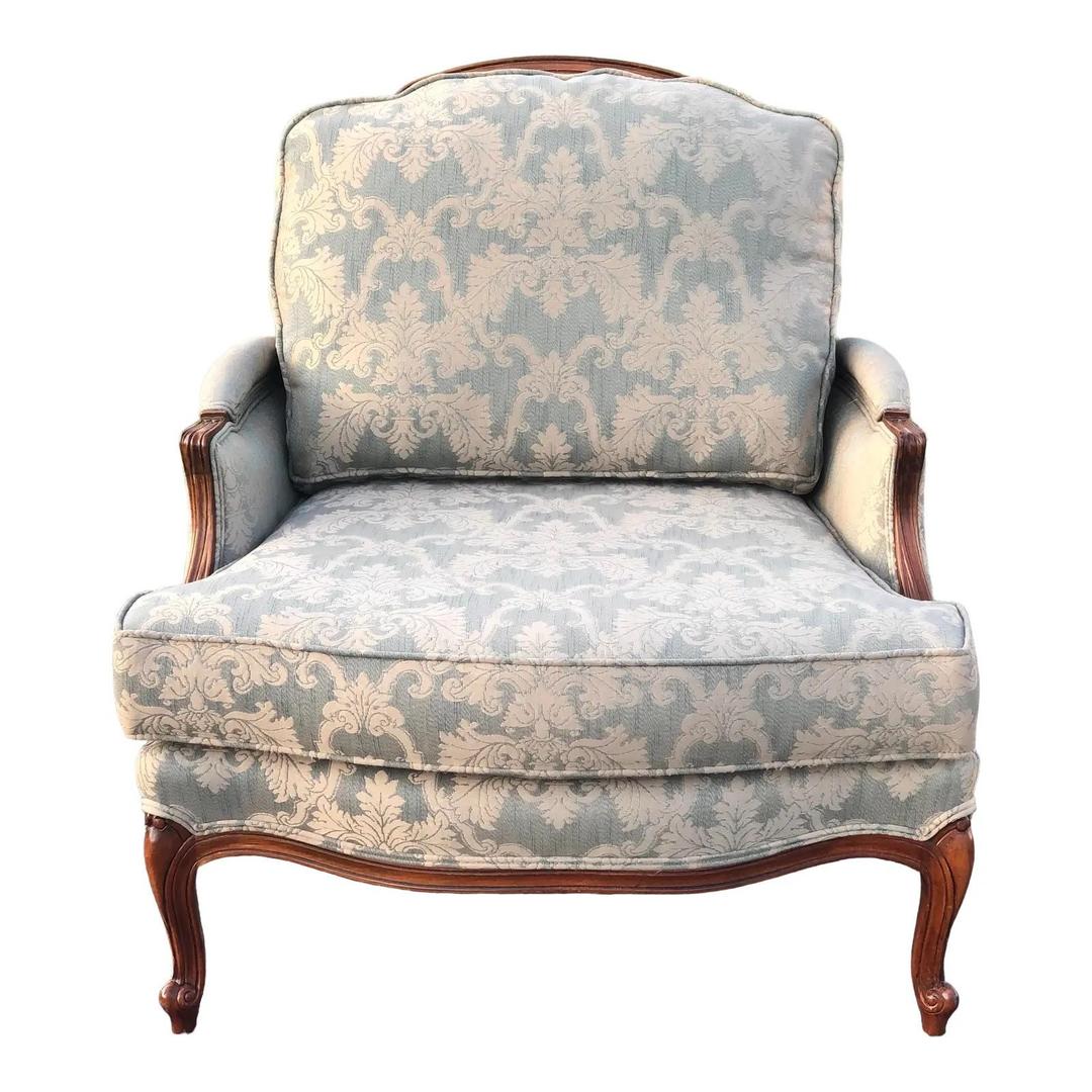 Ethan Allen Versailles Bergere Chair | 2nd Story Trading Co