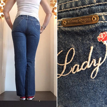 Vintage 80s jeans, 1980s jeans, high waist jeans, kenny rogers jeans, mom jeans, 27 waist, fitted jeans, 80s denim 