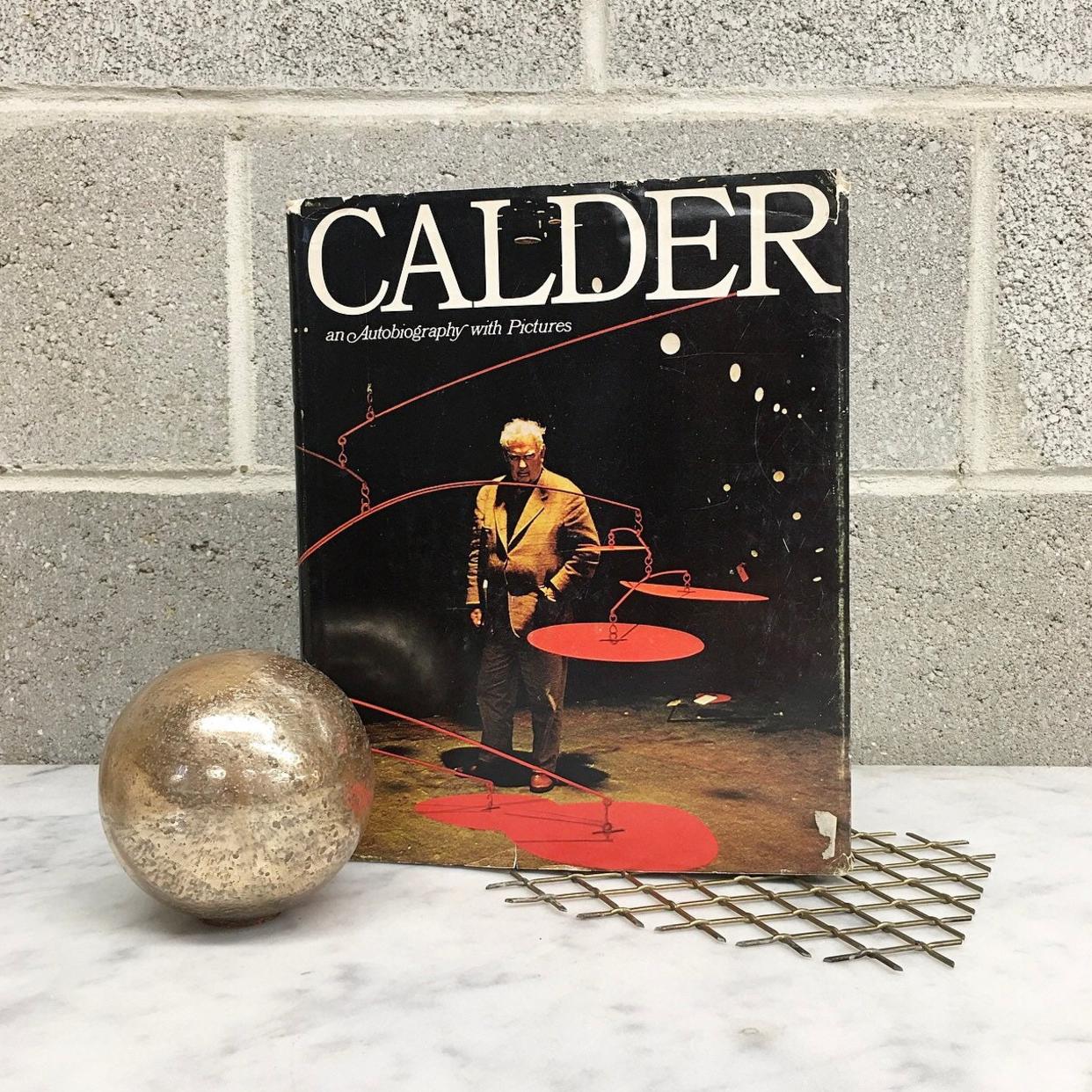 Vintage Calder Book Retro 1960s An Autobiography with | Retrospect ...