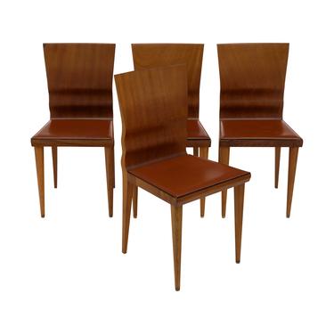 Mid-Century Italian Set of Four Chairs
