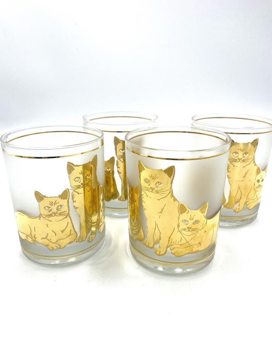 Late 20th Century Yellow Tall Textured Tumbler Glasses- Set of 12