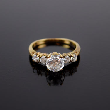 Vintage Estate 14k Solid Yellow Gold Engagement Ring Setting 