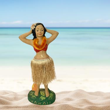 Vintage Swaying Hula Dancer- Hawaii Souvenir 