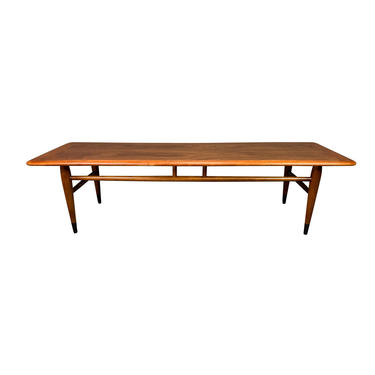 Vintage Mid Century Modern Walnut &amp;quot;Acclaim&amp;quot; Coffee Table by Lane Furniture 