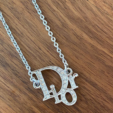 Dior monogram clearance necklace