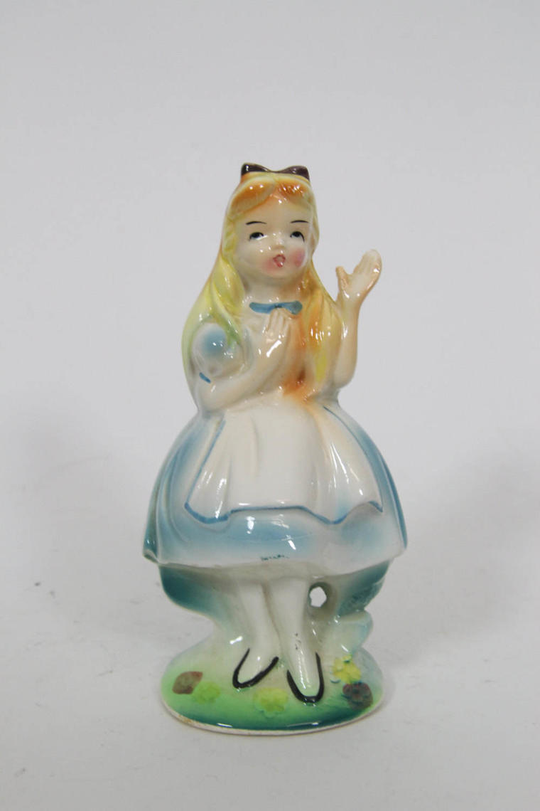 Adorable Vintage Alice in Wonderland Ceramic Figurine Collectible 1950s ...