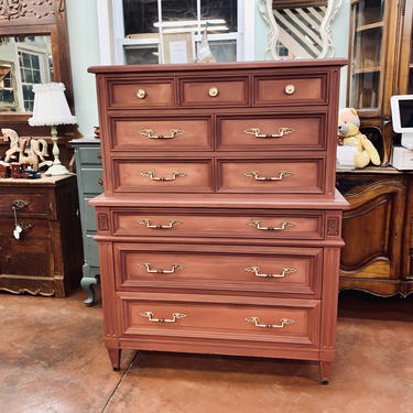 Autumn Glory Earthy Terracotta Chest of Drawers Highboy | Joyful Heart  Reclaimed - Kensington, MD | ATTIC