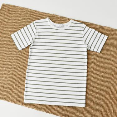 vintage 90s striped cotton t-shirt, size S 