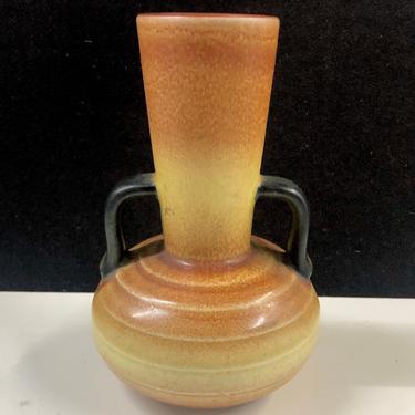 Vintage Rorstrand Ceramic Handled Vase Mid Century Modern Sweden 