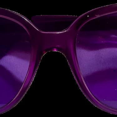80s Rare Op “suntan” Rad All Purple Unisex Sunglasses By Ocean Pacific