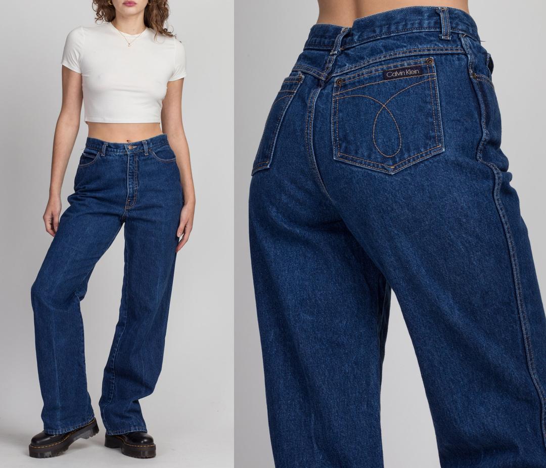 Vintage Calvin Klein High Waisted Mom Jeans - Medium, 29