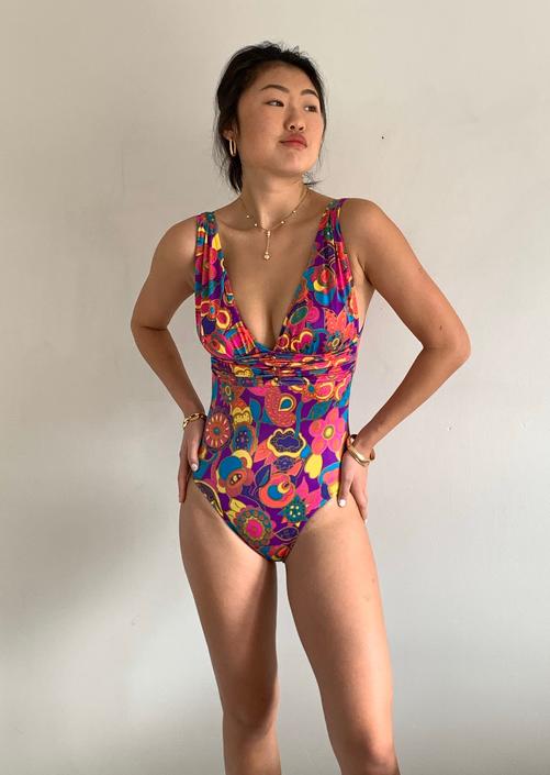 Oscar de la renta sales swimwear