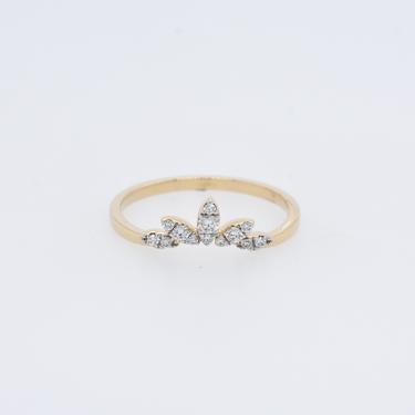 Diamond Petal Ring
