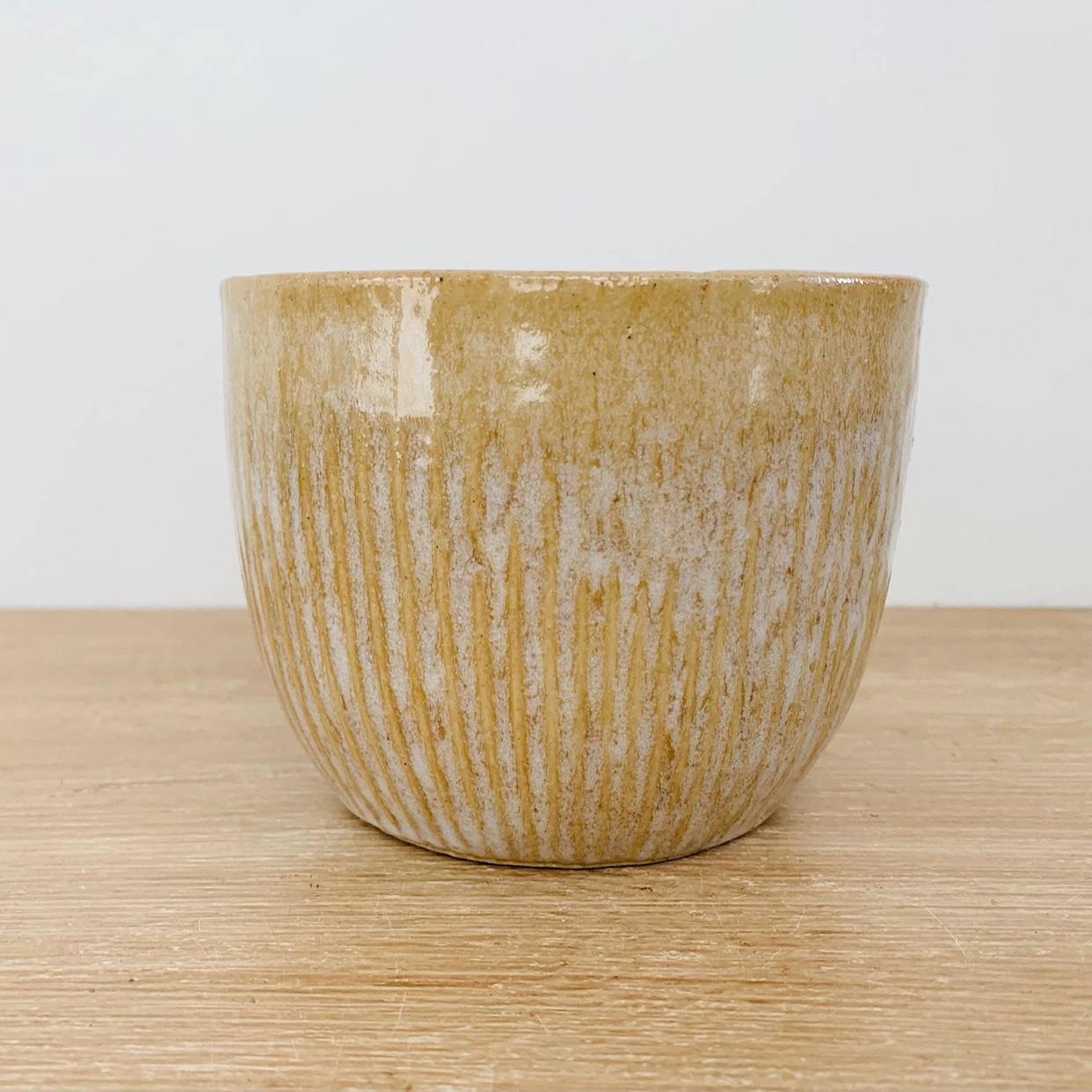 Mid Century Zanesville Pottery Architectural Planter 4504 | Delve