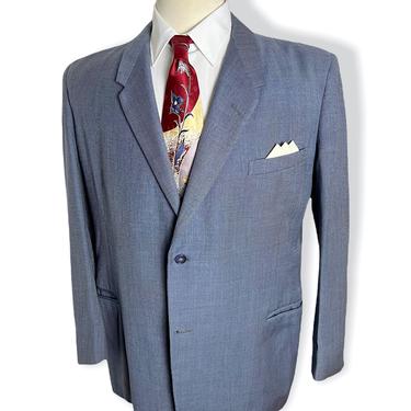 Vintage 1940s CLIPPER CRAFT Wool Blazer ~ size 40 S ~ suit jacket / sport coat ~ 40s 