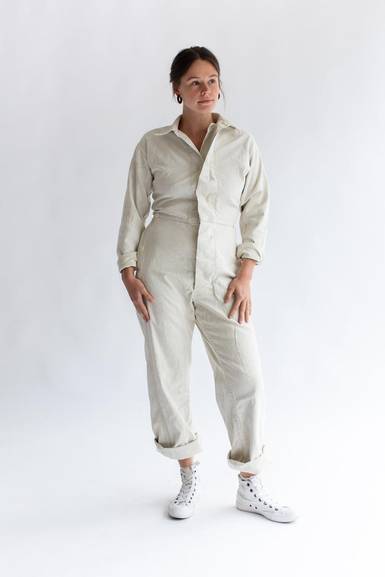 White store painter jumpsuit