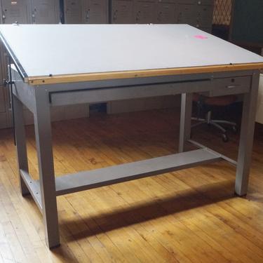 Adjustable Drafting Table From Art Institute