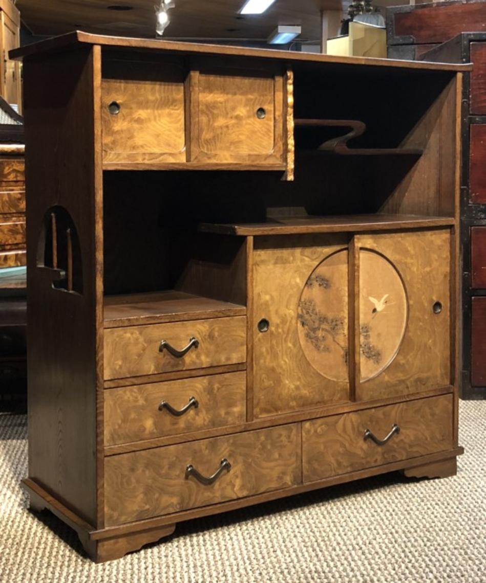 Japanese Antique Cha Tansu Tea Chest Kuraya Japanese Antiques San