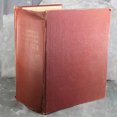 Giant Dictionary! - The Little & Ives Webster Dictionary and Home Reference Library: Complete and Unabridged, 1957 | FREE Shipping 