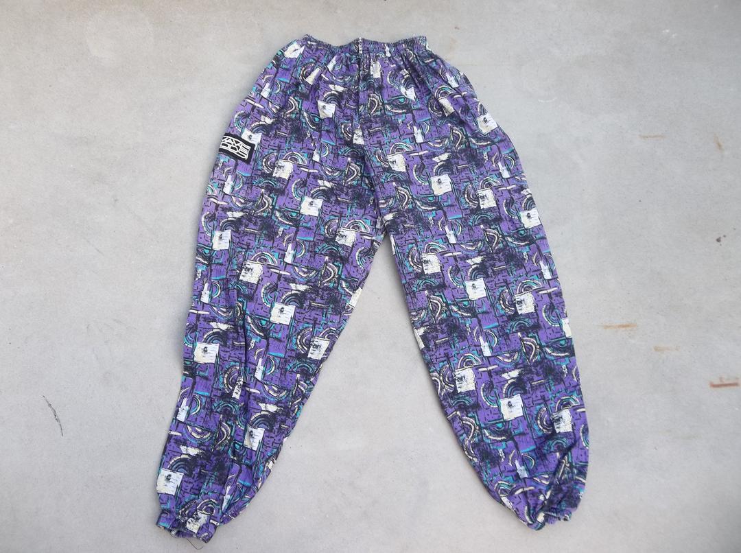 Vintage Muscle Pants 1990s 1980s Fresh Prince Era Cosby XL, RetroVintageClothing