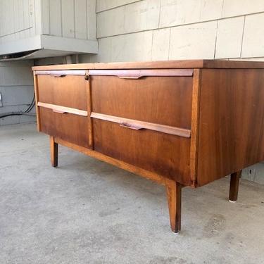 Midcentury Chest Bench TV Stand by Lane
