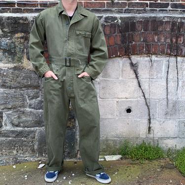 WWII US Army HBT Coveralls Size 38R 