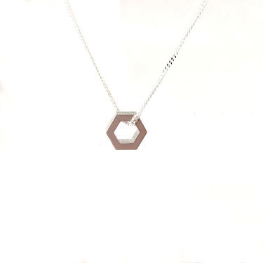Hex Charm Pendant for Necklace/Bracelet 