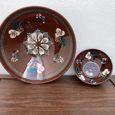 Mexican Painted Bowl Set 