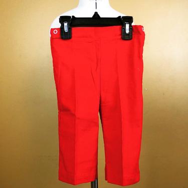 Vintage Infant Red Corduroy Pants 18M 