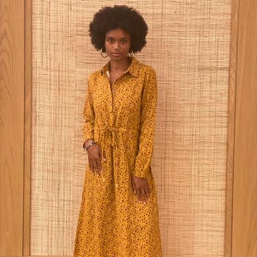 Rosie Maxi Dress / Mustard