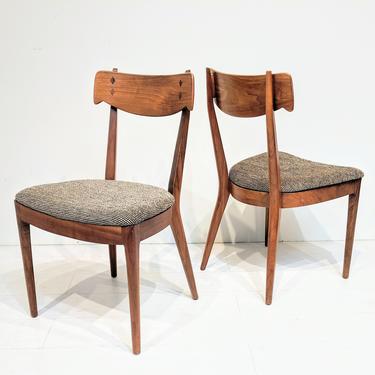 Mid-Century Modern Dining Chairs by Kipp Stewart for Drexel from the Declaration Collection - A Set 