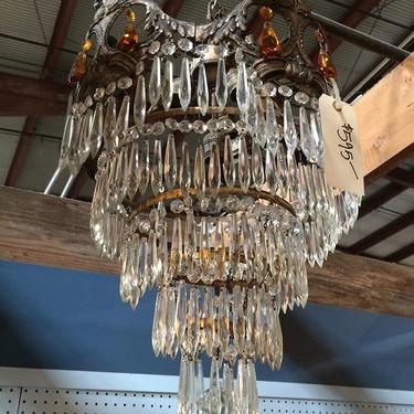 If you are looking for a one-of-a-kind statement lighting fixture, you need to see our huge selection. #vintage  #lighting fixture #chandeliers