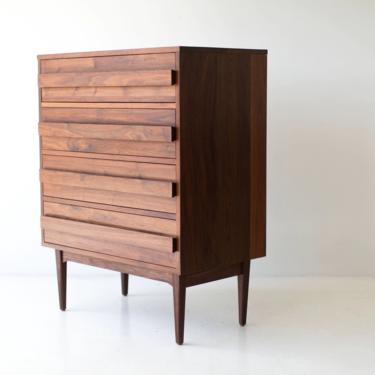Mid Century Modern Walnut Dresser 