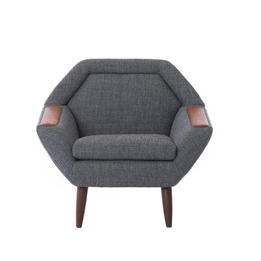 danish modern ‘teddy’ lounge chairs