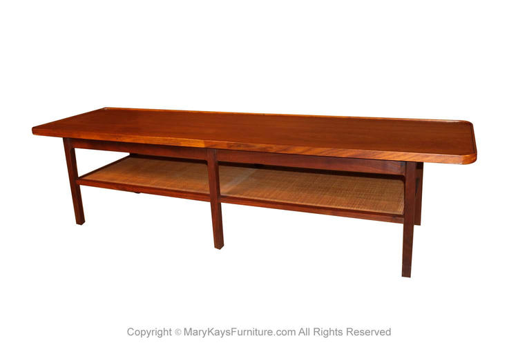 Mid Century Two Tier Coffee Table 