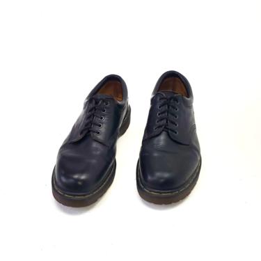 Dr. Martens Shoes Men's Size 11 Black Leather Oxfords Made in England 8053/59 